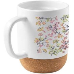 RORY SUB. Keramický hrnek s korkovým dnem 410 ml