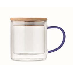 Farbi Dvoustěnný skleněný hrnek