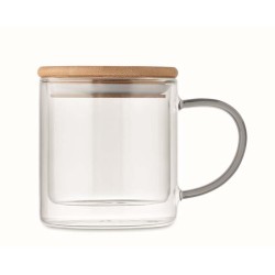 Farbi Dvoustěnný skleněný hrnek