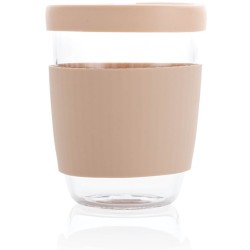 Sklenice se silikonovým víkem a úchopem Ukiyo