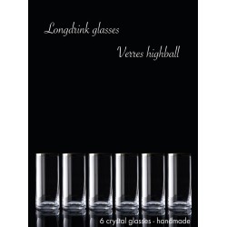Sada 6 long sklenic