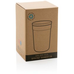 Termohrnek z GRS RPP s FSC bambusovým uzávěrem