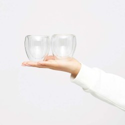 Dvouplášťové skleničky DRINK LINE S
