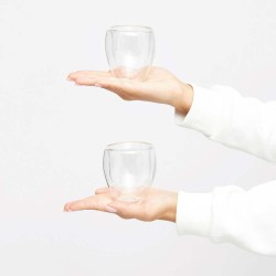 Dvouplášťové skleničky DRINK LINE S