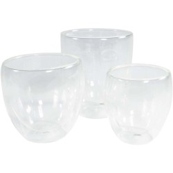 Dvouplášťové skleničky DRINK LINE S