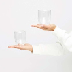 Dvouplášťové skleničky DRINK LINE L