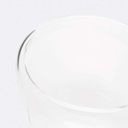 Dvouplášťová sklenice BAMBOO ART S, kapacita cca. 250 ml