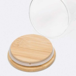 Dvouplášťová sklenice BAMBOO ART S, kapacita cca. 250 ml