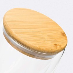 Dvouplášťová sklenice BAMBOO ART L  kapacita cca. 450 ml