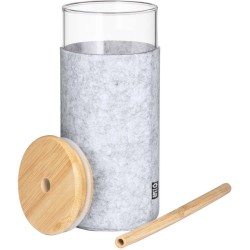 Skleněná sklenice Zilber