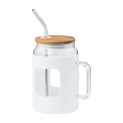 Sklenice s brčkem Jacin