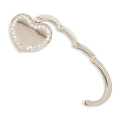 Držák na kabelky srdíčko