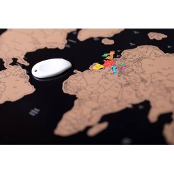 Palsy stírací mapa