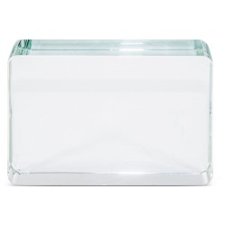 Skleněné těžítko 100x70x19