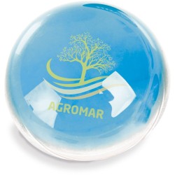 Skleněné těžítko zvětšovací