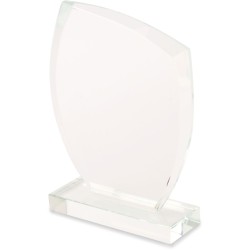 Zkosená skleněná trofej