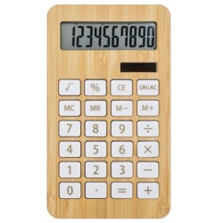 Kalkulačka z bambusu a pšeničné slámy