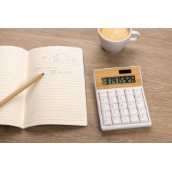 Kalkulačka Utah z RCS rec. plastu a FSC bambusu