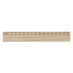 OneSix dřevěné pravítko