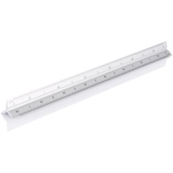 Hliníkové trojúhelníkové pravítko 30 cm
