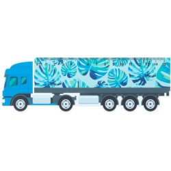 Trucker 15 15 cm pravítko, kamion