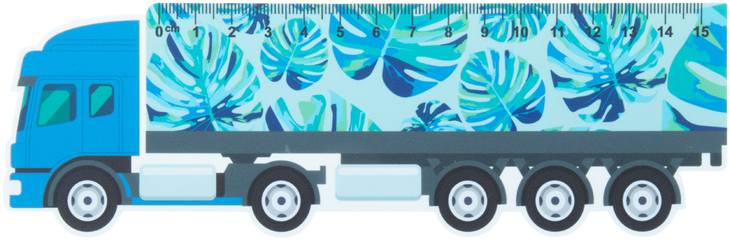 Trucker 15 15 cm pravítko, kamion