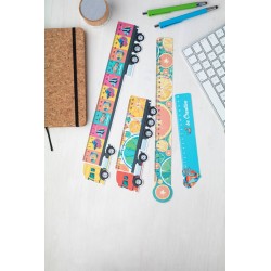 Couler 30 30 cm pravítko, domeček