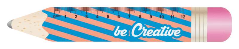 12 cm pravítko ve tvaru tužky Sharpy 12