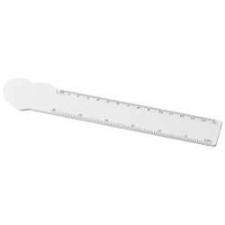 Tait 15cm pravítko z recyklovaného plastu ve tvaru srdce