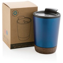 Korkový termohrnek z GRS recykl. plastu a oceli