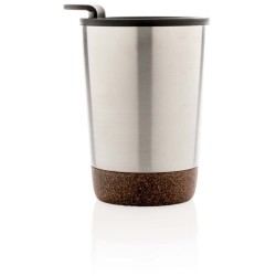 Korkový termohrnek z GRS recykl. plastu a oceli