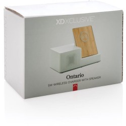 Bezdrátová nabíječka s reproduktorem Ontario 5W