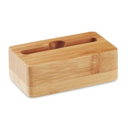 Bambusový stojánek a zesilovač