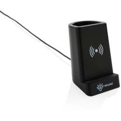 Light up bezdrátově nabíjecí stojánek na telefon a pera 5W