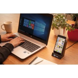 Light up bezdrátově nabíjecí stojánek na telefon a pera 5W