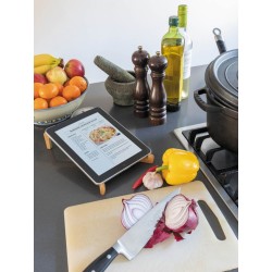 Bambusový stojánek na notebook