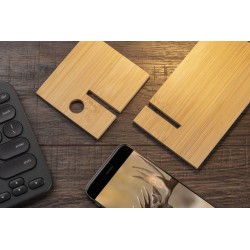 Bambusový držák na telefon RAGA