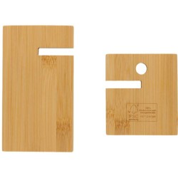 Stojánek na telefon z FSC bambusu v FSC krabičce