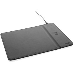 Podložka pod myš z GRS recyklovaného PU s Qi nabíječkou 10W