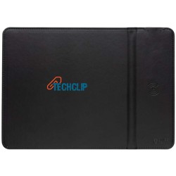 Podložka pod myš z GRS recyklovaného PU s Qi nabíječkou 10W