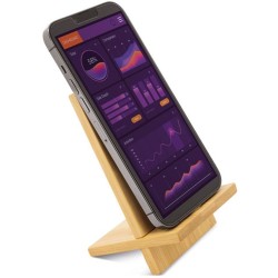 Bambusový držák na telefon