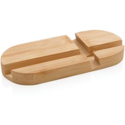 Stojánek na telefon a tablet z bambusu