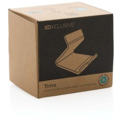 Stojánek na telefon/tablet Terra z RCS recykl. hliníku
