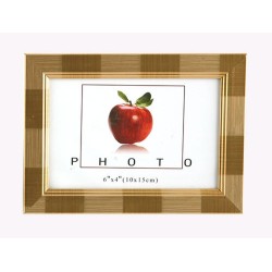 Lesklý fotorámeček zlatý