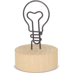 Stojánek na fotku - žárovka