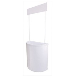 Reklamní stánek s tabulí