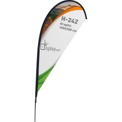 Držák na vlajku s vlastním potiskem