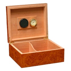 Humidor z hnědého dřeva M