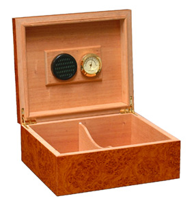 Humidor z hnědého dřeva M