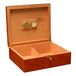 Humidor z hnědého dřeva XL